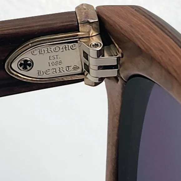 Chrome Hearts Black and Brown Sunglasses - Picture 6 of 12